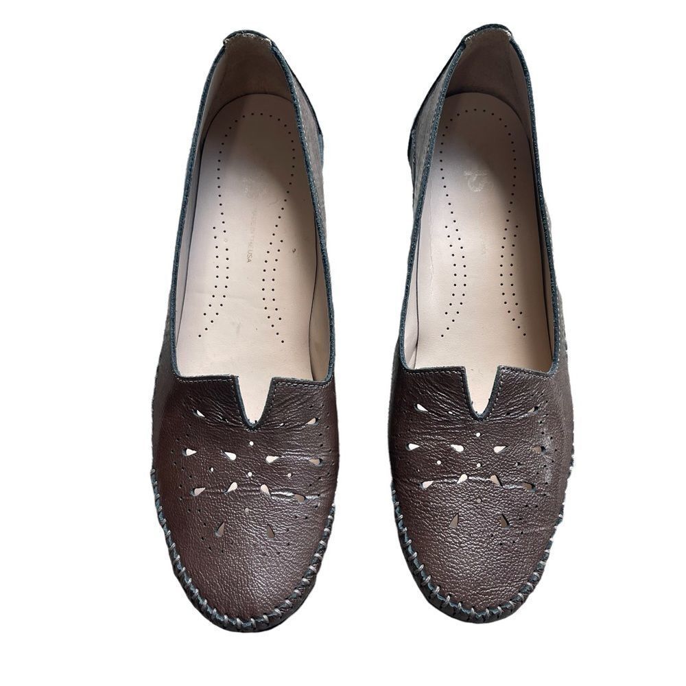 SAS Sonyo Slip On Heel comfort shoes size 7.5 women’s